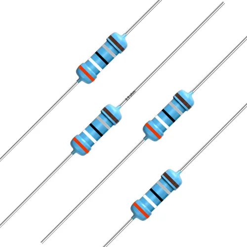 Vista 111 de California JOS - 100 resistencias de 0.24 ohm 1/2 W (0.5 vatios) ±1% tolerancia de película metálica, resistencia fija múltiple de valores