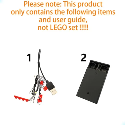 Vista 3 de GEAMENT Kit de luces LED compatible con Lego Corvette - Juego de iluminación para iconos 10321 (juego de modelos no incluidos)