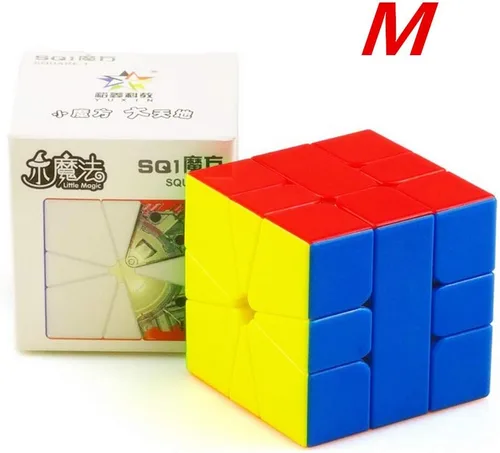 Vista 5 de CuberSpeed Yuxin Little Magic Square One Cube M Speed Cube Yuxin Square One SQ1 Magnético sin etiqueta SQ 1 Cubo