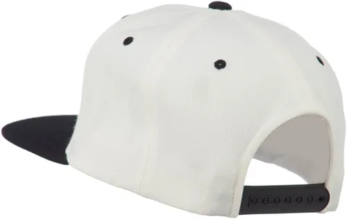 Vista 3 de 3D Trébol Bordado Dos Tonos Snapback Cap