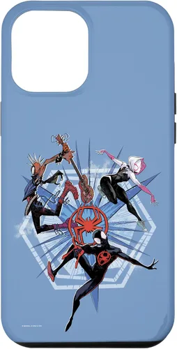 Vista 25 de Funda para iPhone 16 Marvel Spider-Man: Across the Spider-Verse Miles Gwen Hobie