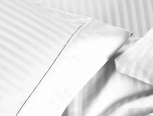 Vista 2 de Sábanas de cama Flex Top King para dormir de 39 pulgadas, parte superior dividida 100 % algodón egipcio, 800 hilos, sábanas ajustables con parte