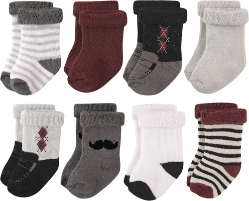 Vista 56 de Hudson Baby - Calcetines de algodón para bebés recién nacidos y Terry para niñas bebés
