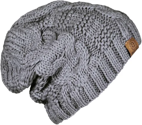 Vista 5 de BASICO Gorro unisex grueso y holgado para invierno