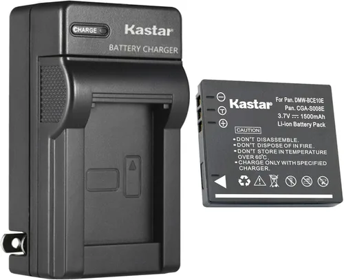 Vista 8 de Kastar Cargador de batería de pared AC para Panasonic CGA-S008 CGA-S008A, DMW-BCE10 DMW-BCE10E DMW-BCE10PP, VW-VBJ10 VW-VBJ10E-K VW-VBJ10PP1K