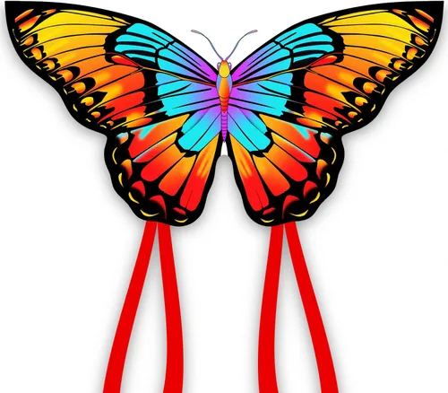 Vista 14 de Xida Butterfly Kite for Kids & Adults Easy to Fly, Ages 4-8 8-12, Large Kite with 300ft Handle, Perfect for Beach Trips