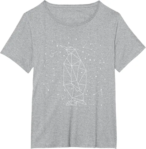 Vista 68 de Sternbild Penguin Constellation Emperor Sea Bird Penguin Camiseta Negro