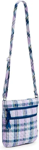 Vista 3 de Vera Bradley Bolso cruzado hipster de algodón con triple cremallera para mujer