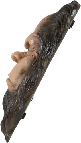 Vista 6 de Ebros Gift Mítica criatura misteriosa Sasquatch Big Foot Yeti gigante homínido decoración de pared figura de 15 pulgadas de alto hombre simio bestia