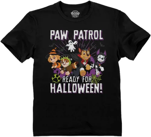 Vista 13 de Tstars Paw Patrol - Camisa de Halloween para niños pequeños, Chase Skye Boo-day / Negro