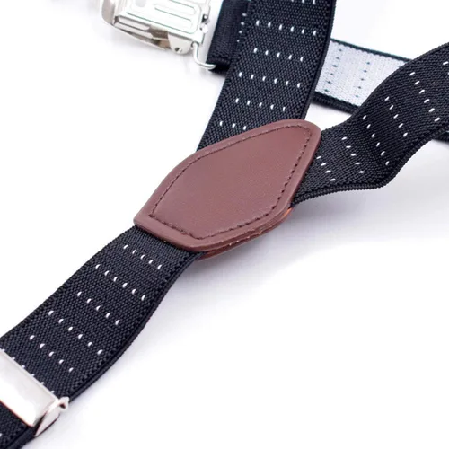 Vista 3 de Camiseta para hombre con correas elásticas ajustables militares para liguero