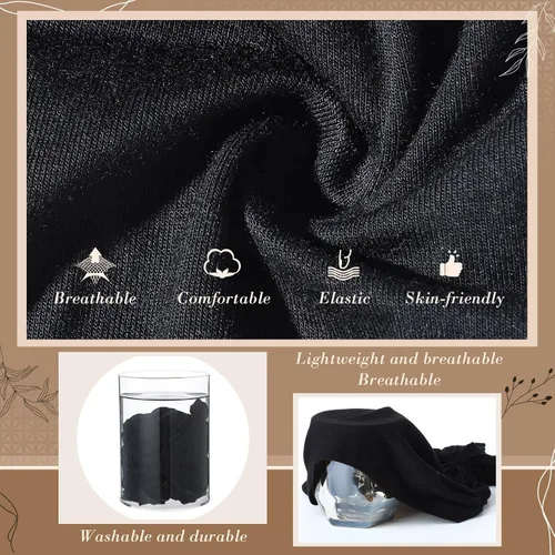 Vista 4 de Syhood Slip on Pre Tied Head Scarves for Women