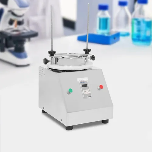 Vista 8 de Coctelera vibrante del tamiz del laboratorio 7 capa 110V - máquina eléctrica del tamiz del acero inoxidable 304 con el contador de tiempo