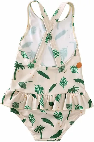 Vista 6 de Traje baño bebés y niñas Traje baño niños pequeños Traje baño Mangas Bikini surfear Traje de baño cremallera y Sombrero