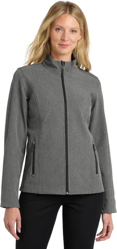 Vista 16 de Port Authority Ladies Core Soft Shell Jacket azul marino (Dress Blue Navy)