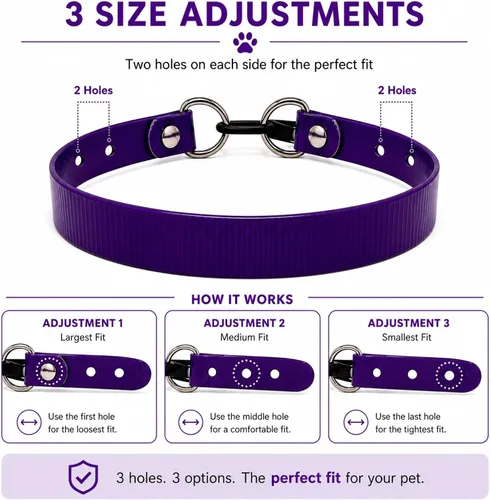 Vista 3 de SparkDog - Correa de repuesto impermeable de ajuste rápido de 3/4 pulgadas de alta flexibilidad, compatible con tecnologías SportDOG, Garmin, Dogtra