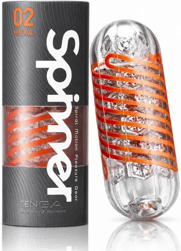 Vista 6 de Tenga Spinner SPN-005 Beads Masturbador Masculino Reutilizable de Movimiento Espiral Cuentas