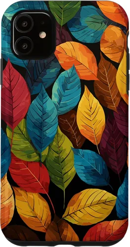 Vista 8 de Fall & Autumn, Colorful Leaves, Fall Season Theme Case for iPhone 16