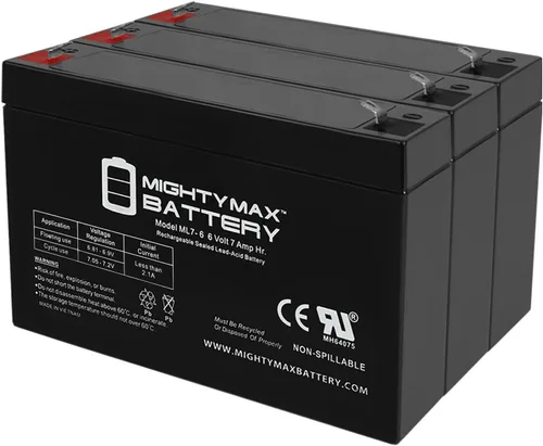 Vista 9 de Mighty Max Battery 6v 7ah SLA batería de repuesto para leoch djw6-7.0