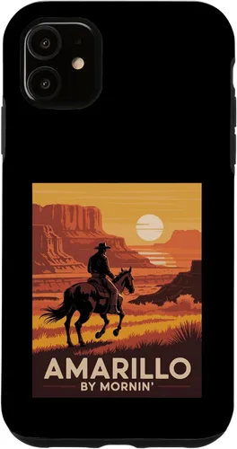 Vista 8 de Amarillo by Mornin Folk Style Western Country Music Case for iPhone 17