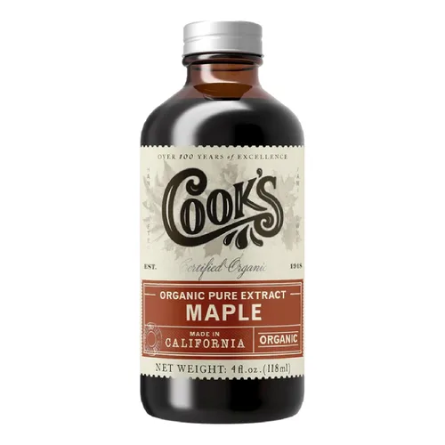 Vista 38 de Cook's, Sabor puro de vainilla sin alcohol, para cocinar, hornear, postres, extracto alternativo de vainilla de Madagascar sin alcohol, 8 onzas