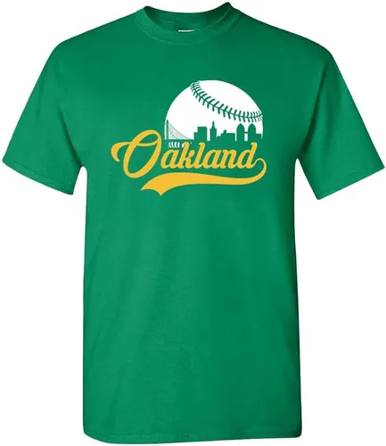 Vista 37 de Xtreme Apparrel Cityscape Skyline - Camiseta para hombre para fanáticos del béisbol
