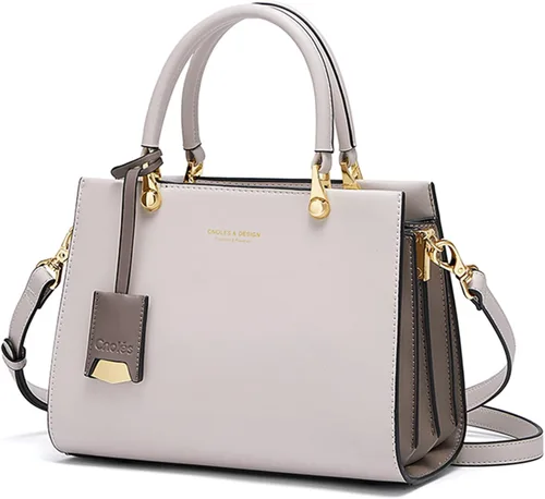 Vista 13 de Cnoles Bolsos de mano para mujer, de gran capacidad, bolso de hombro con asa para mujer