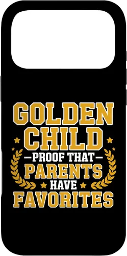 Vista 22 de Golden Child Mom's Favorite Gifted Kids Sibling Rivalry Art Case for iPhone 16
