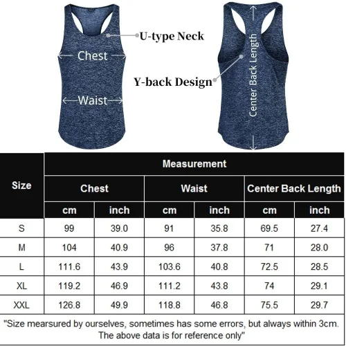 Vista 6 de COOFANDY Camisetas sin mangas para hombre, paquete de 3 camisetas sin mangas para gimnasio, espalda en Y, entrenamiento muscular, culturismo