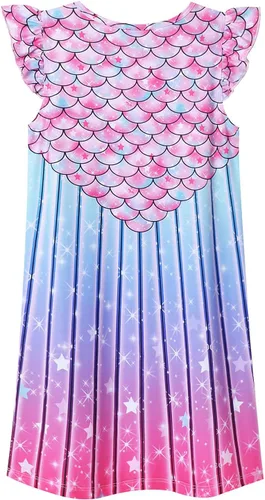 Vista 2 de Camisón a juego para niñas y muñecas de 18 pulgadas, pijama de unicornio