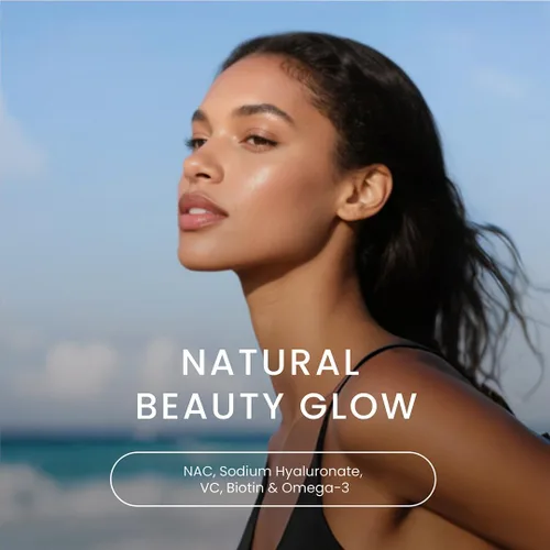 Vista 4 de Multivitamínico para mujeres, multivitamínico todo en uno para mujer, paquetes de vitaminas para cabello, piel y uñas, producción de energía, salud