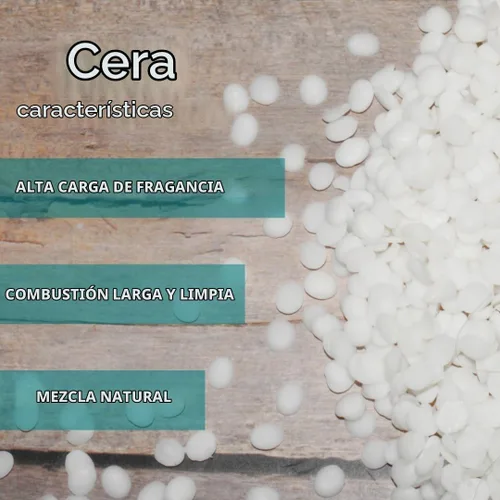 Vista 4 de Perlas de cera de coco y soja para hacer velas 5 libras de pastillas de cera de coco y soja para la fabricación de velas Mezcla suave