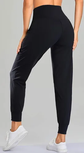Vista 67 de Oalka - Pantalones deportivos para mujer, con cintura alta y bolsillos, para hacer deporte, yoga y entrenar