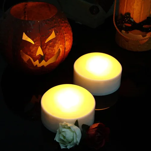 Vista 3 de Luces blancas de calabaza