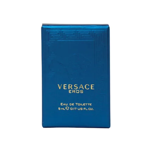 Vista 4 de Versace Eros Eau De Toilette Muestra de viaje en vial de espray .03 Oz/1 Ml