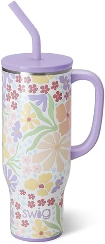 Vista 31 de Swig Life 40oz Insulated Mega Mug with Handle & Straw, Boho Desert DESIERTO BOHO