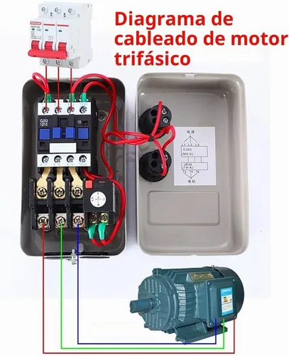 Vista 7 de Motor magnético Motor de arranque Motor de arranque de motor trifásico Arrancadores de motor de arranque magnético monofásico Interruptores de motor