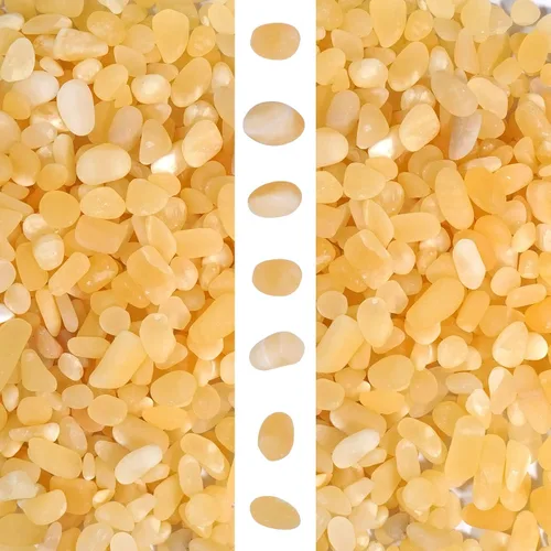 Vista 12 de gemshan Chips de amatista de 2 libras de cristal triturado natural a granel de 0.276 in a 0.354 in, piedra de cristal curativo para acuario, jarrón