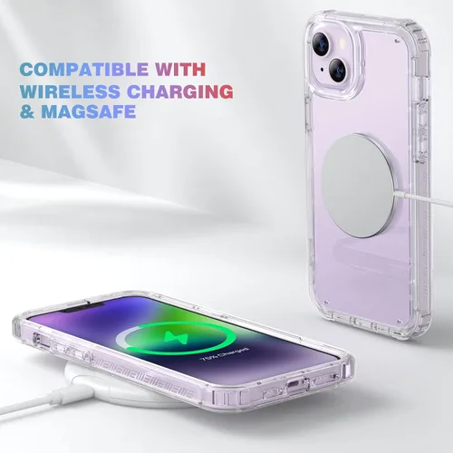 Vista 497 de DIACLARA - Funda transparente compatible con iPhone XR 6.1 pulgadas 2018