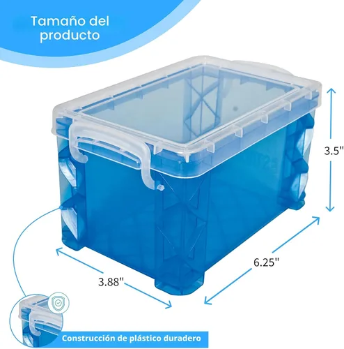 Vista 3 de Advantus Super Stacker índice Box, El color puede variar