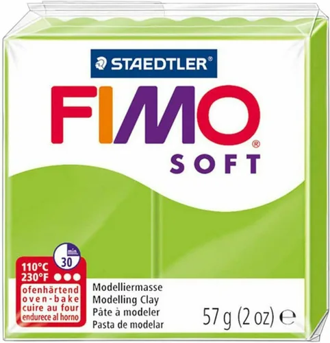 Vista 7 de FIMO Arcilla de modelado de horno de polímero suave, 2.01 oz, juego de 6 colores, tonos primaverales
