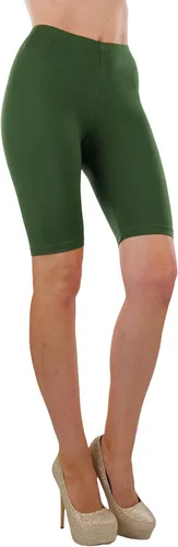 Vista 3 de ToBeInStyle Pantalones cortos de mezcla de algodón y elastano de 21 pulgadas para mujer