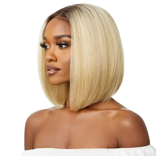 Vista 4 de PELUCA DELANTERA DE ENCAJE Sintético Outre - Línea de cabello perfecta 13X4 - JENISSE (DR4/CRMCH)