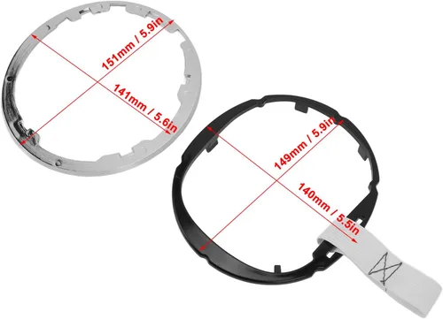 Vista 4 de Fydun Polaina de palanca, anillo de retención de arranque 71775051, repuesto para 500 500c 2009?2015
