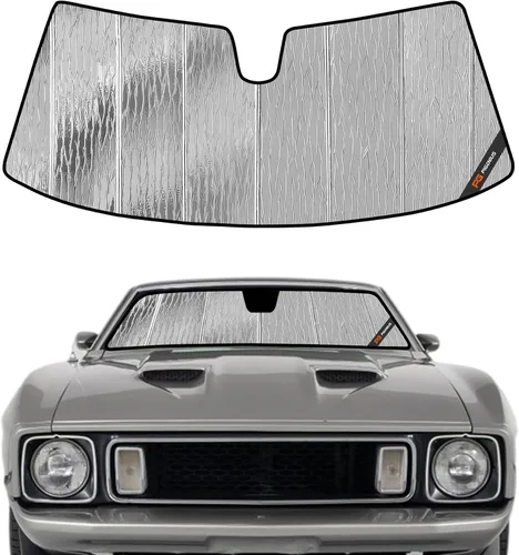Vista 29 de Pigenius Parasol de parabrisas para Ford Mustang Coupe 2005-2009 - Salvaguarda