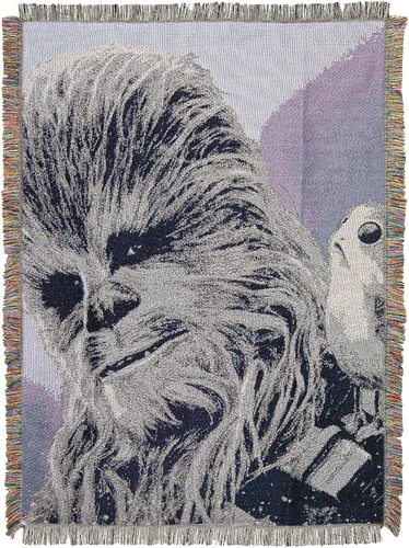 Vista 4 de Cobija tapiz tejida de The Mandalorian, The Child de Star Wars
