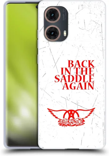 Vista 29 de Head Case Designs Officially Licensed Aerosmith Back in The Saddle Again Classics Gel Case [Military Grade Protection] Compatible with Moto E7