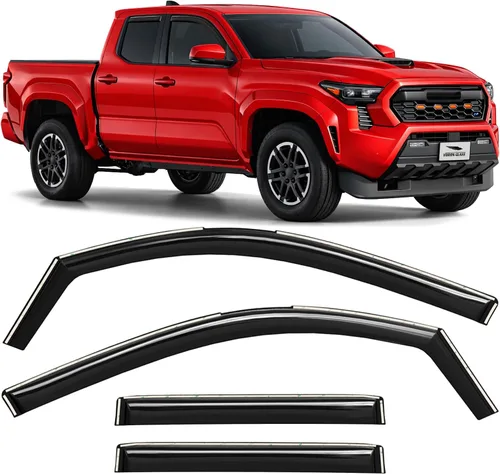 Vista 47 de Voron Glass in-Channel Rain Guards for Chevy Equinox 2018-2024 Para Equinox 18-24