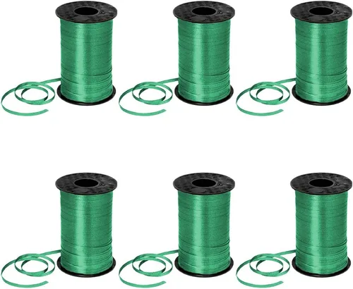 Vista 10 de PMU Tira de cinta rizadora negra de 500 yardas x 3/16 pulgadas para envolver regalos, decoración de cumpleaños, celebraciones, fiestas, accesorios