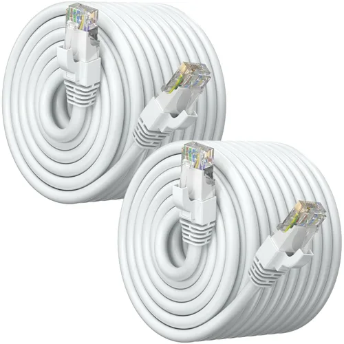 Vista 14 de Maximm Cable Ethernet Cat6, color negro (paquete de 2), cable UTP de 10 Gbps 550 MHz